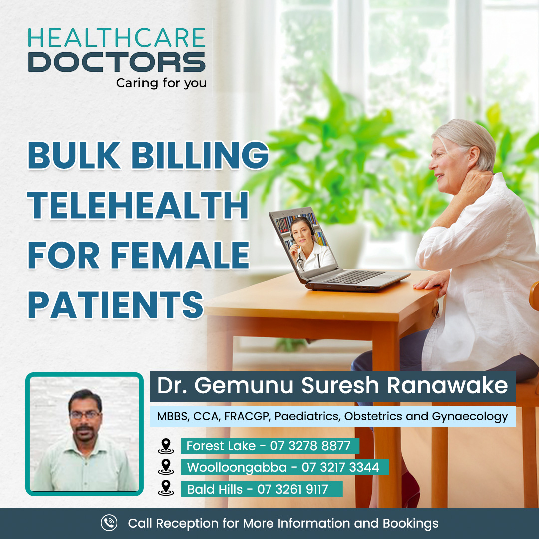 Women’s bulk billing telehealth services supporting patients in Woolloongabba
